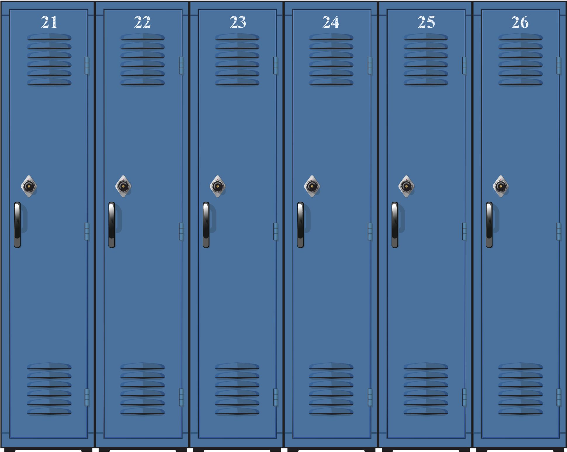 lockers azul